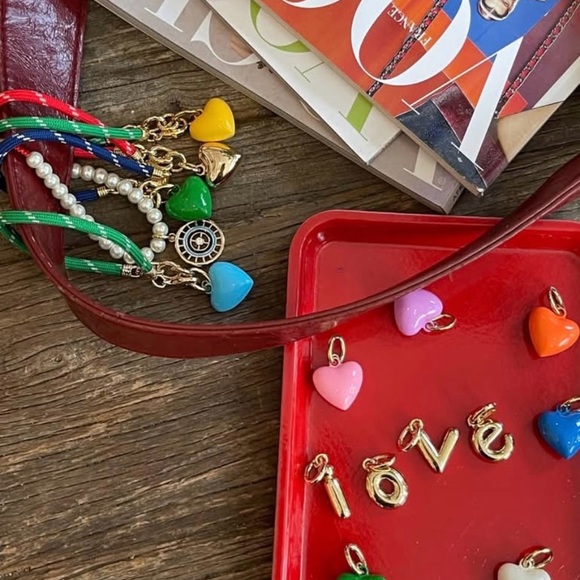 ROXANNE ASSOULIN The Mini Puffy Heart Charm In Lilaci firm price - Picture 14 of 14